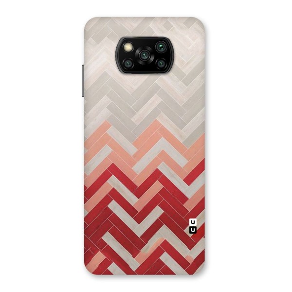 Reds and Greys Back Case for Poco X3