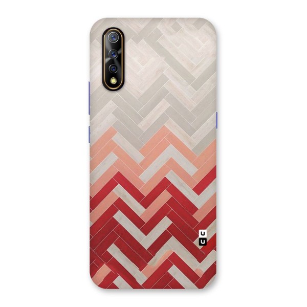 Reds and Greys Back Case for Vivo S1