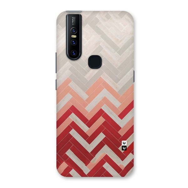 Reds and Greys Back Case for Vivo V15