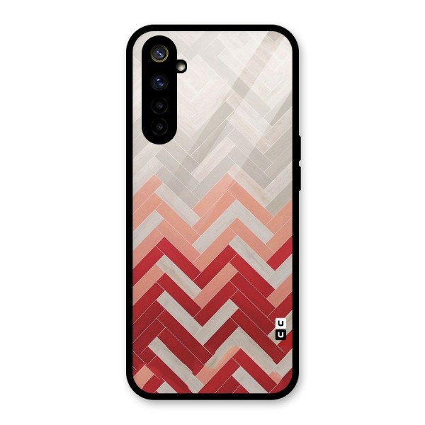 Reds and Greys Glass Back Case for Realme 6