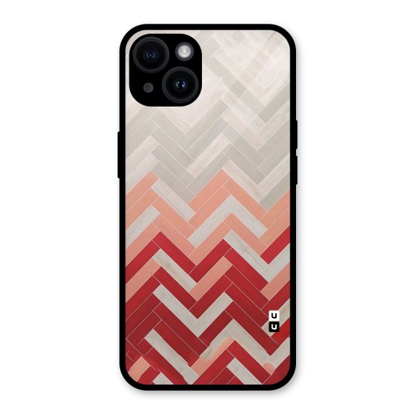 Reds and Greys Glass Back Case for iPhone 14