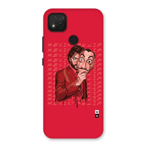 Resistancia Professor Art Back Case for Redmi 9C