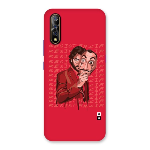 Resistancia Professor Art Back Case for Vivo Z1x