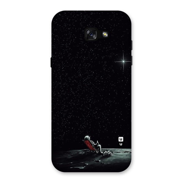 Resting Spaceman Face Back Case for Galaxy A7 (2017)