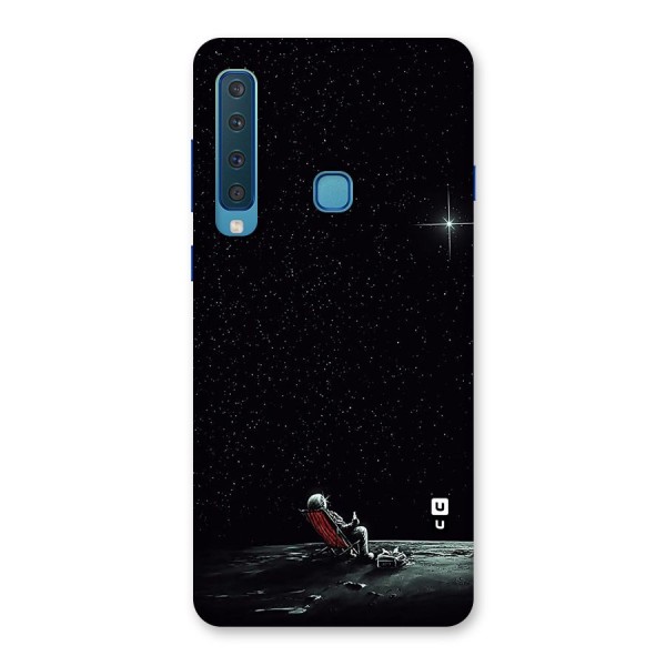 Resting Spaceman Face Back Case for Galaxy A9 (2018)