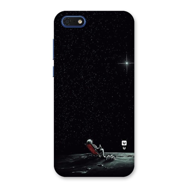 Resting Spaceman Face Back Case for Honor 7s