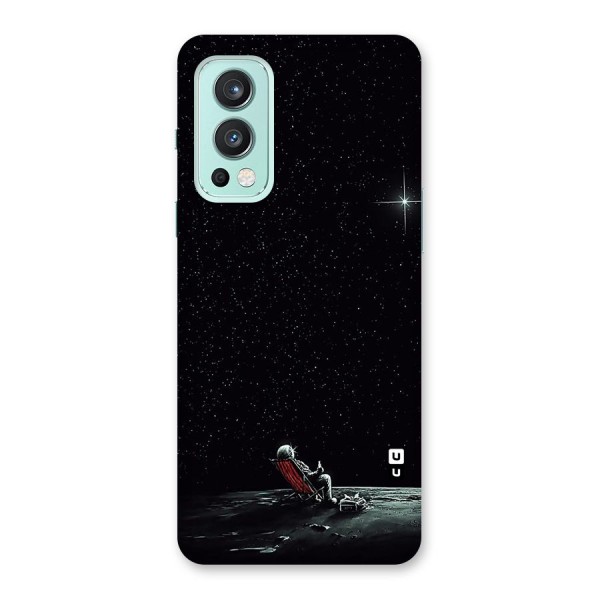 Resting Spaceman Face Back Case for OnePlus Nord 2 5G