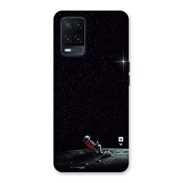 Resting Spaceman Face Back Case for Oppo A54