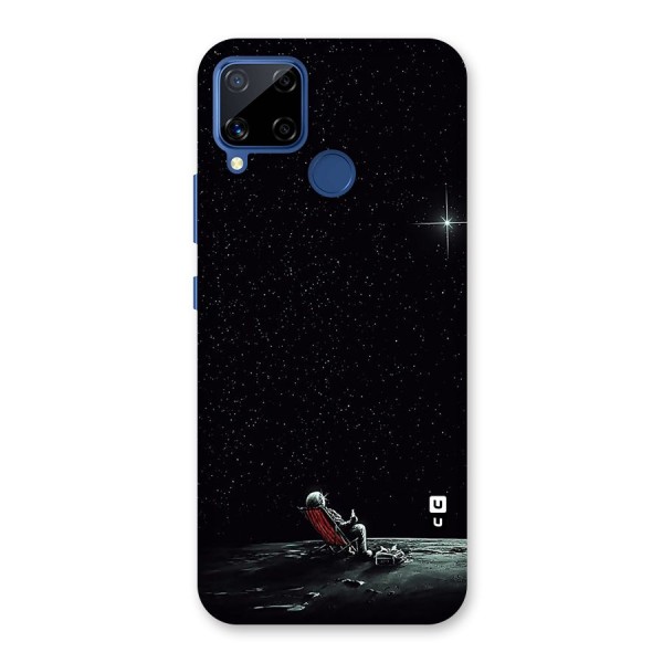 Resting Spaceman Face Back Case for Realme C12