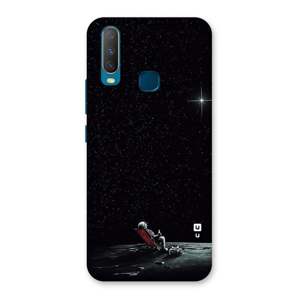 Resting Spaceman Face Back Case for Vivo U10