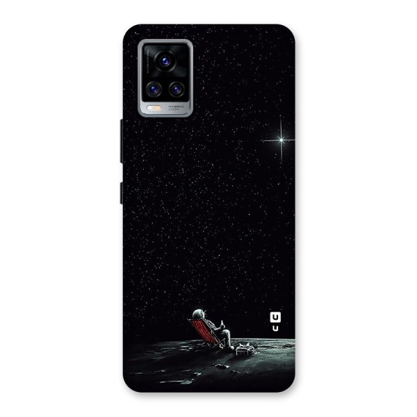 Resting Spaceman Face Back Case for Vivo V20 Pro