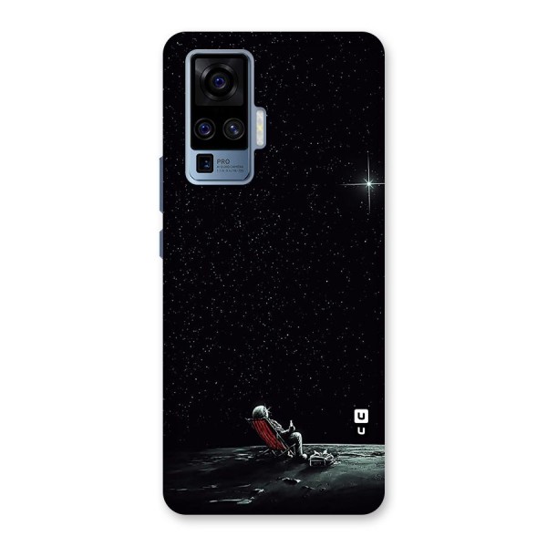 Resting Spaceman Face Back Case for Vivo X50 Pro