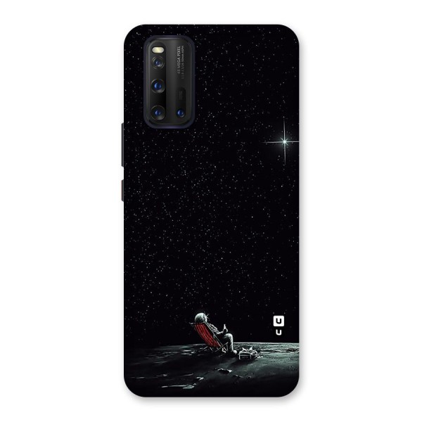 Resting Spaceman Face Back Case for Vivo iQOO 3