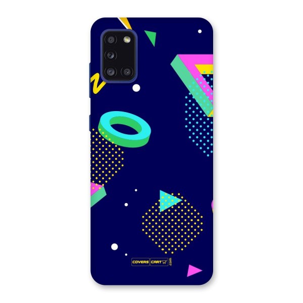 Retro Abstract Back Case for Galaxy A31