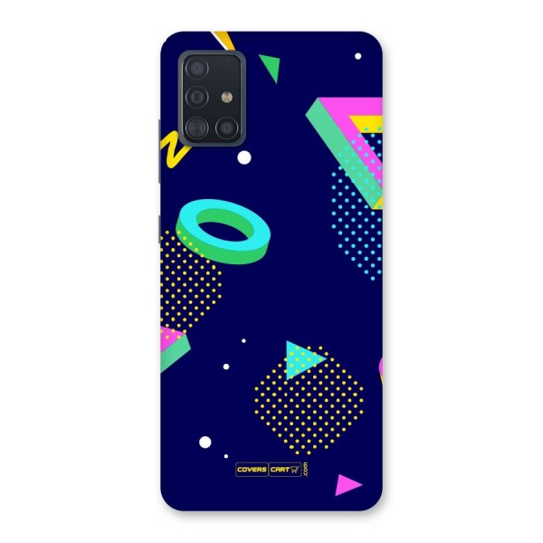 Retro Abstract Back Case for Galaxy A51