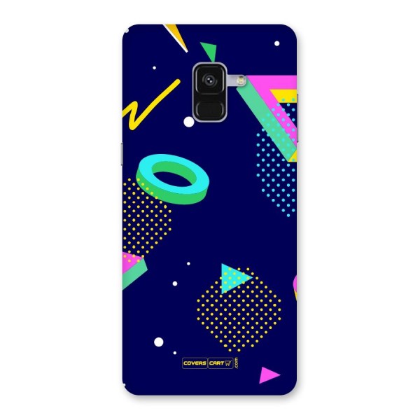 Retro Abstract Back Case for Galaxy A8 Plus