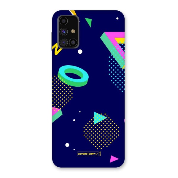 Retro Abstract Back Case for Galaxy M31s