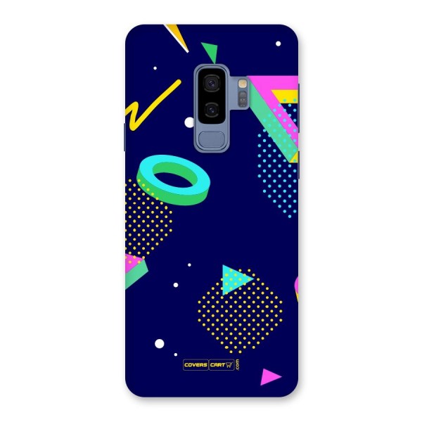 Retro Abstract Back Case for Galaxy S9 Plus