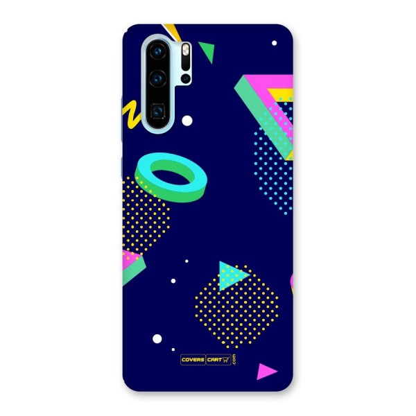 Retro Abstract Back Case for Huawei P30 Pro