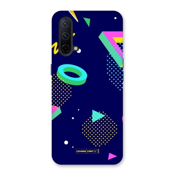 Retro Abstract Back Case for OnePlus Nord CE 5G