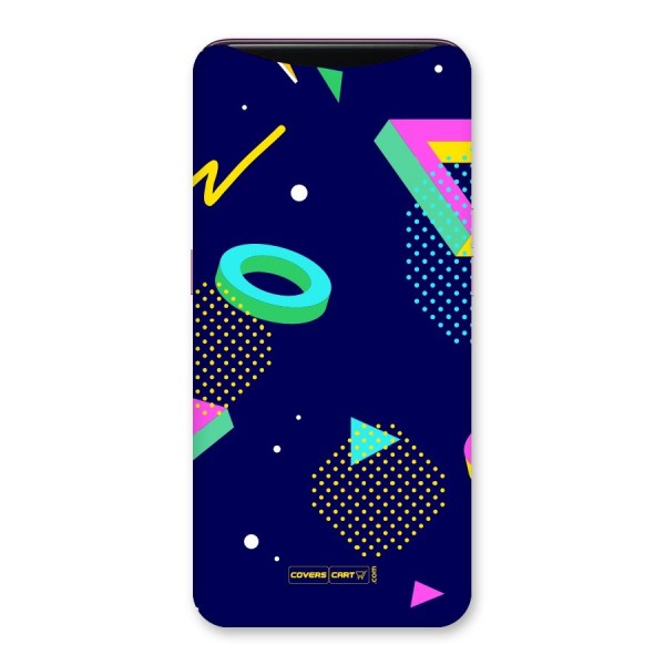 Retro Abstract Back Case for Oppo Find X