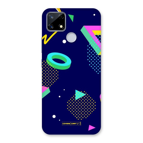 Retro Abstract Back Case for Realme Narzo 20