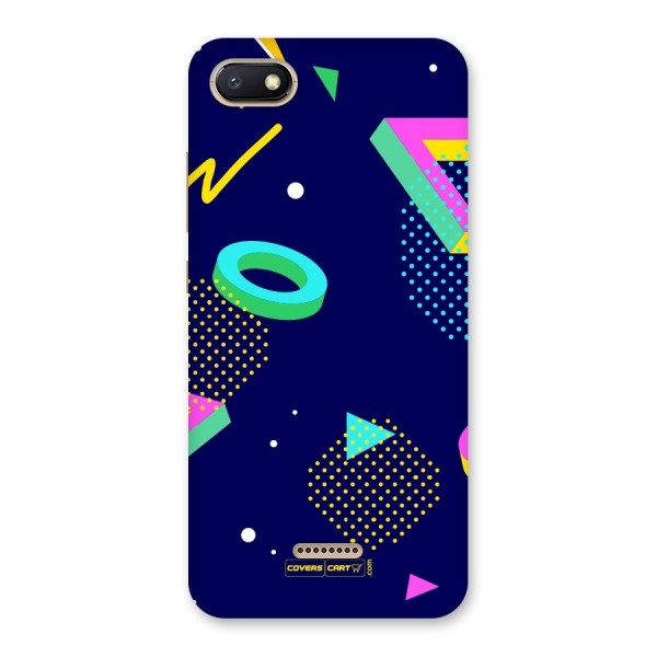 Retro Abstract Back Case for Redmi 6A