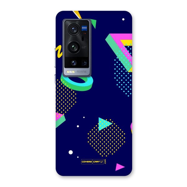 Retro Abstract Back Case for Vivo X60 Pro Plus