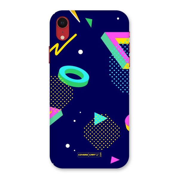 Retro Abstract Back Case for iPhone XR