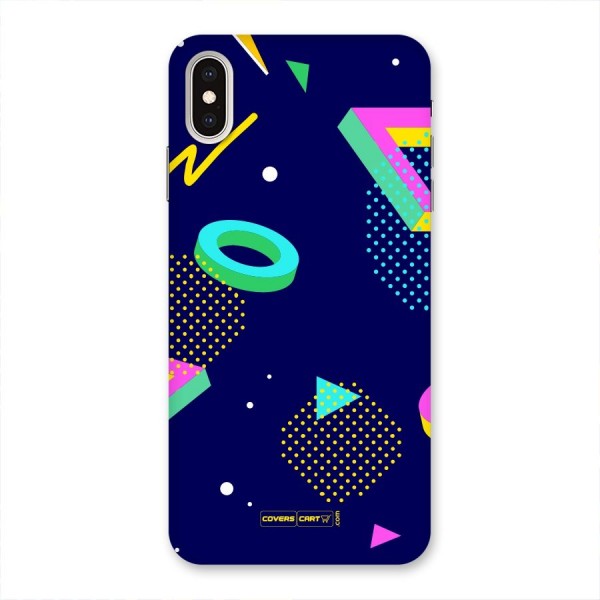 Retro Abstract Back Case for iPhone XS Max