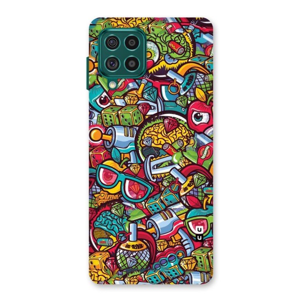 Retro Diamond Design Back Case for Galaxy F62