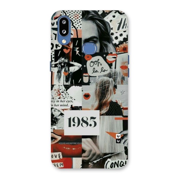 Retro Pattern Back Case for Galaxy M01s