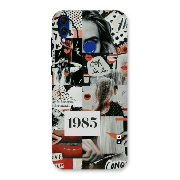 Retro Pattern Back Case for Honor 8C