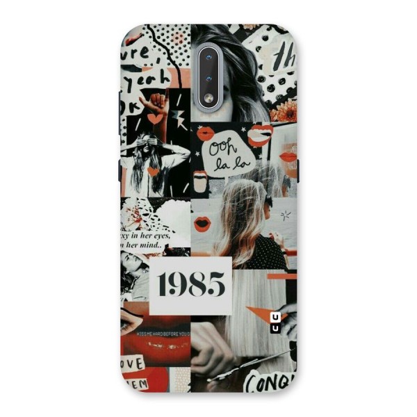 Retro Pattern Back Case for Nokia 2.3