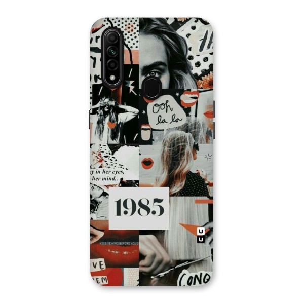 Retro Pattern Back Case for Oppo A31