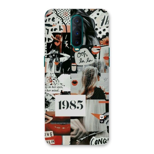 Retro Pattern Back Case for Oppo R17 Pro