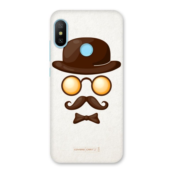 Retro Style Back Case for Redmi 6 Pro