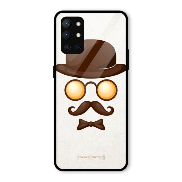 Retro Style Glass Back Case for OnePlus 9R