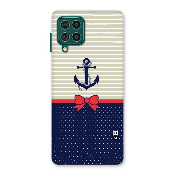 Ribbon Anchor Back Case for Galaxy F62