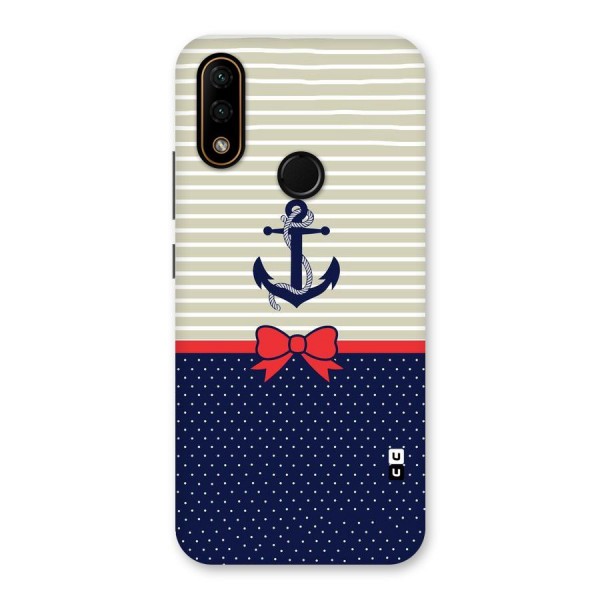 Ribbon Anchor Back Case for Lenovo A6 Note