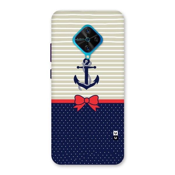 Ribbon Anchor Back Case for Vivo S1 Pro