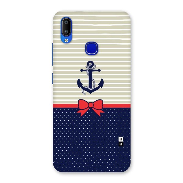 Ribbon Anchor Back Case for Vivo Y91