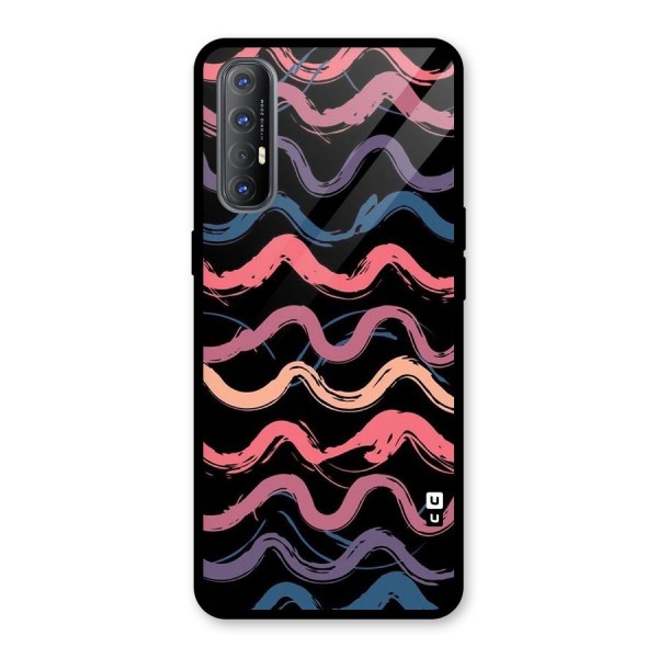 Ribbon Art Glass Back Case for Oppo Reno3 Pro