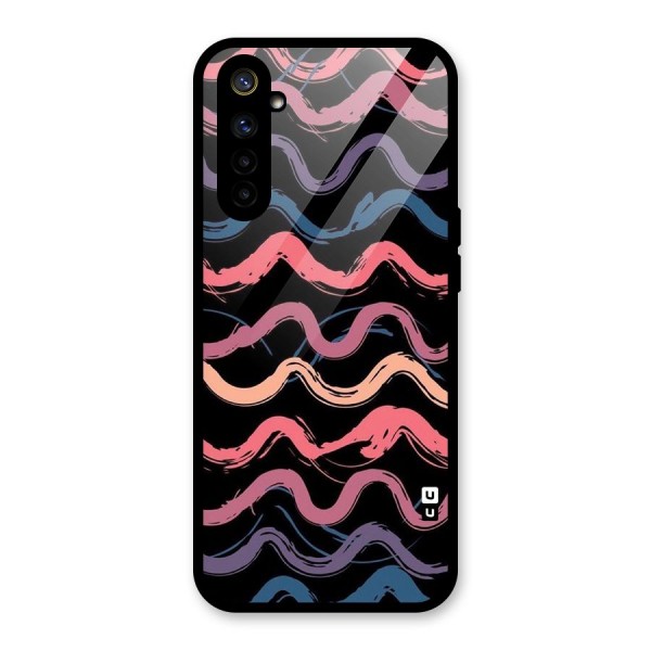 Ribbon Art Glass Back Case for Realme 6