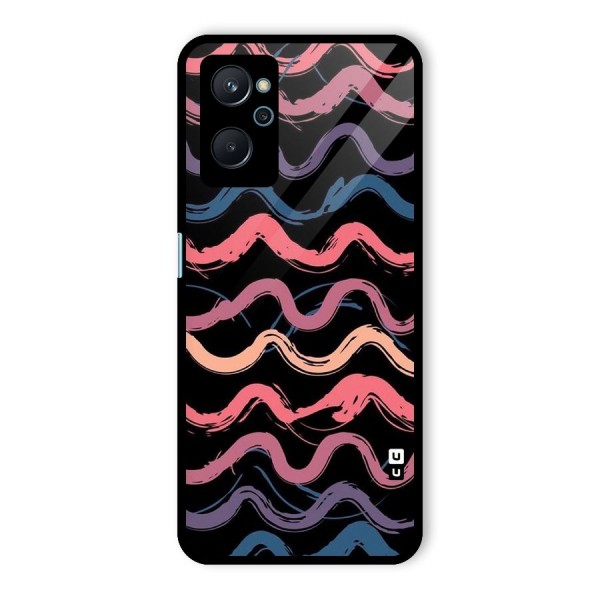 Ribbon Art Glass Back Case for Realme 9i