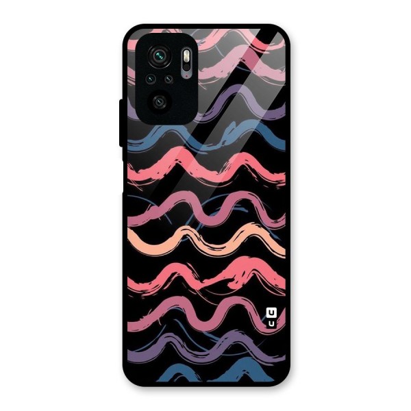 Ribbon Art Glass Back Case for Redmi Note 10