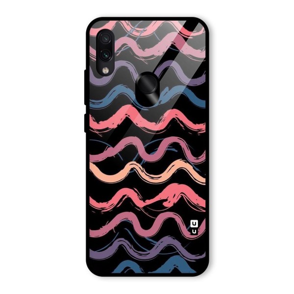 Ribbon Art Glass Back Case for Redmi Note 7