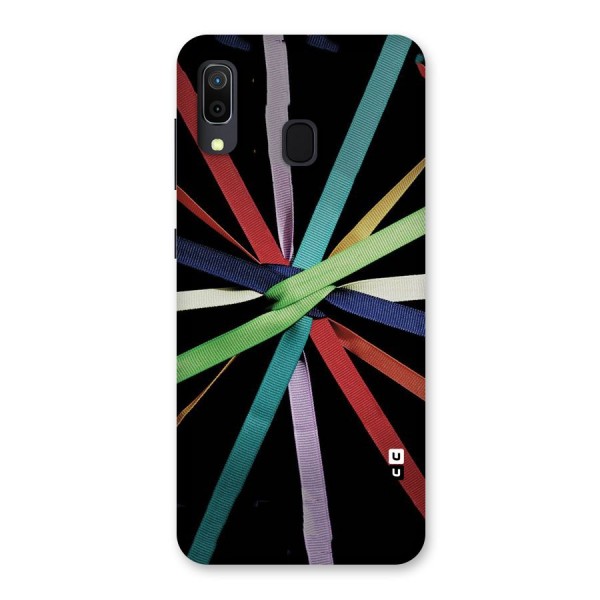 Ribbon Design Back Case for Galaxy A20