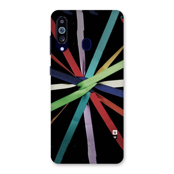 Ribbon Design Back Case for Galaxy A60