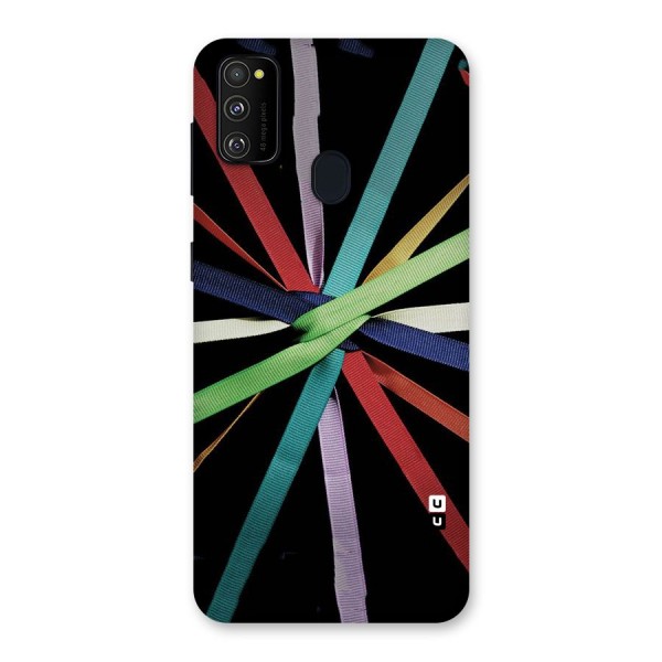 Ribbon Design Back Case for Galaxy M21